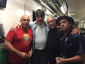 Herbert and Richard with Edward James Olmos and Alfred Molina.