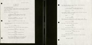 an image of the script "los tres locos #1."