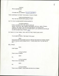 an image of the script entitled " Untitled #4."